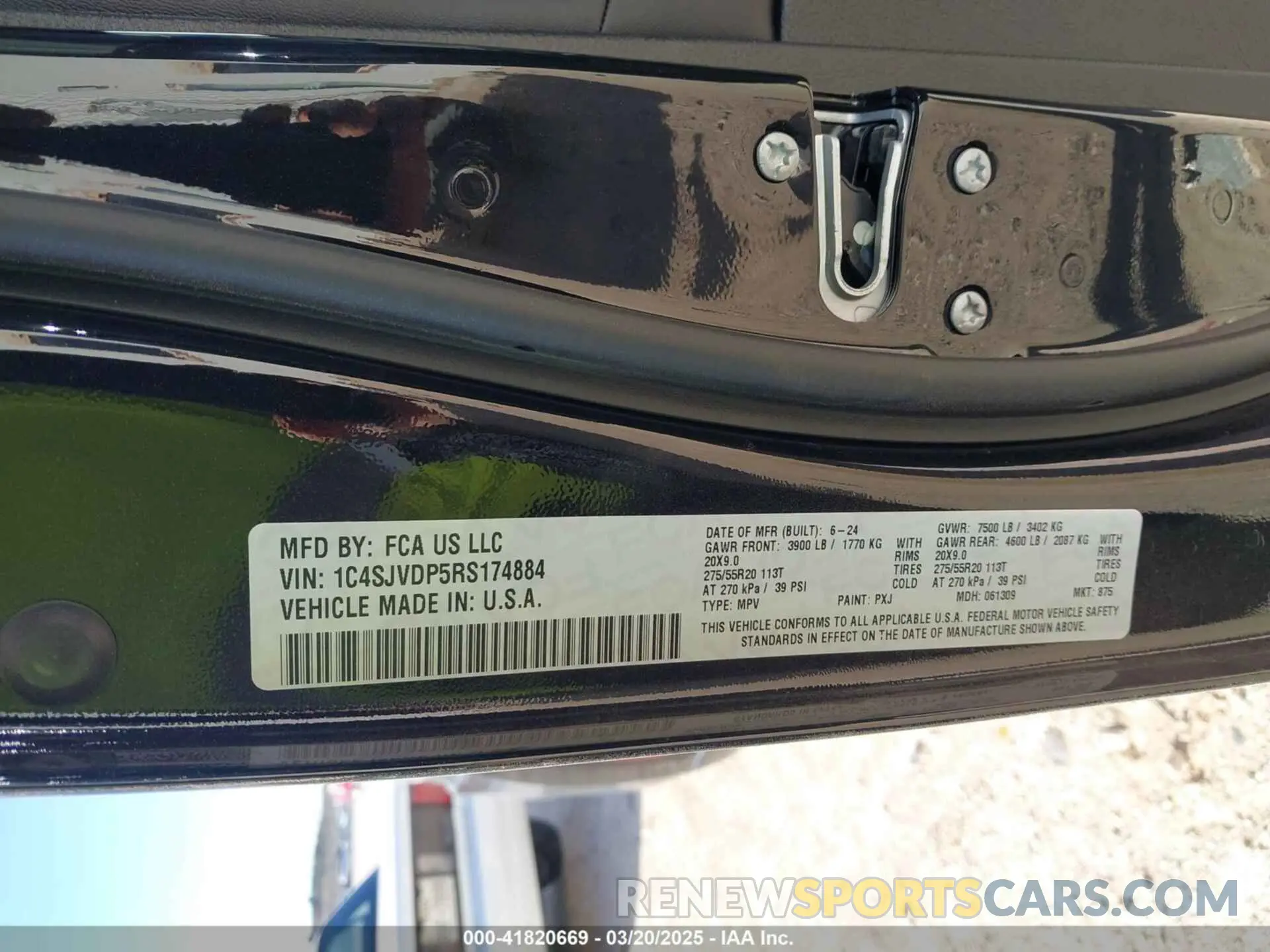 9 Photograph of a damaged car 1C4SJVDP5RS174884 JEEP WAGONEER 2024