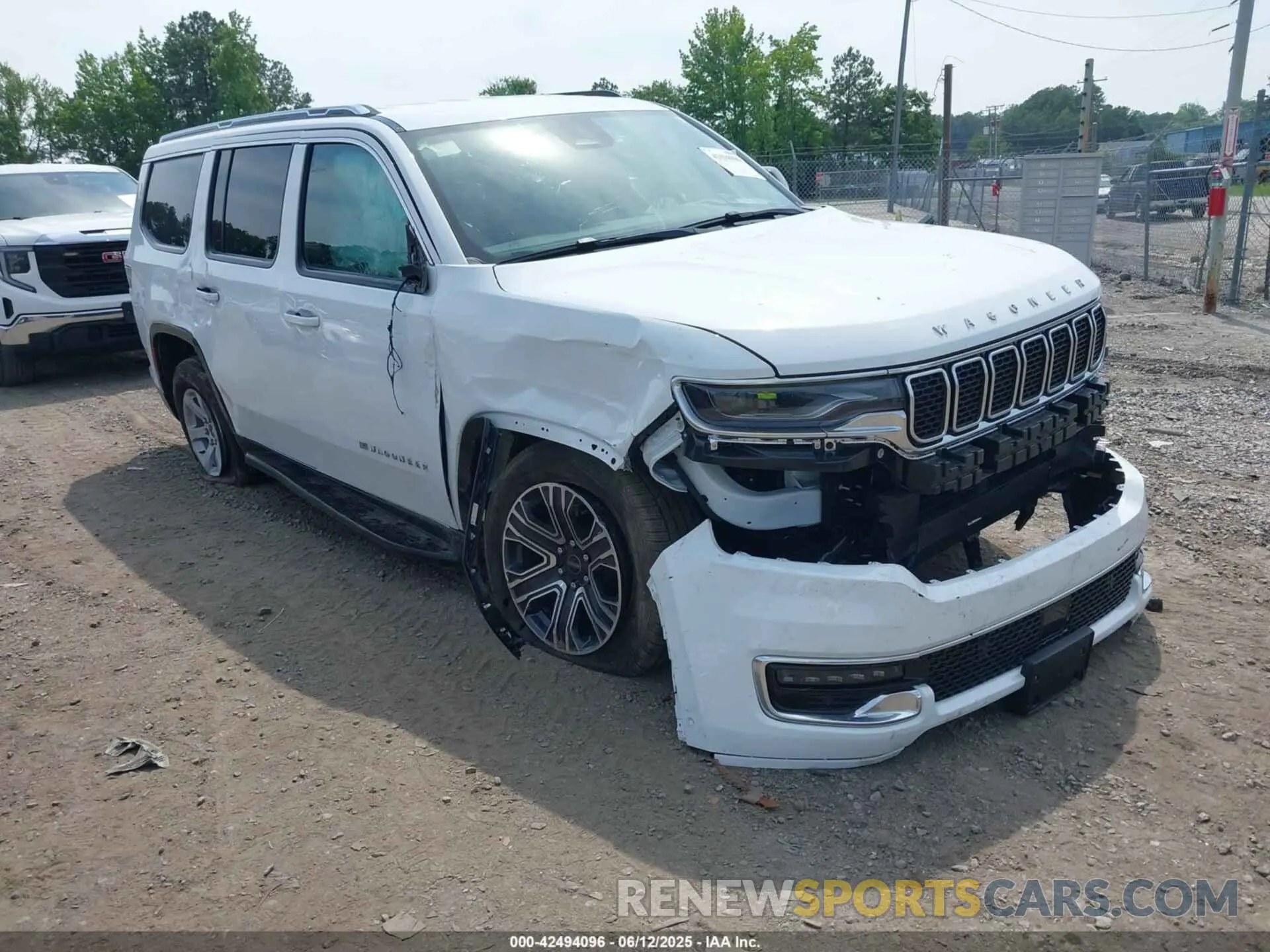 1 Photograph of a damaged car 1C4SJVBP4SS510274 JEEP WAGONEER 2025