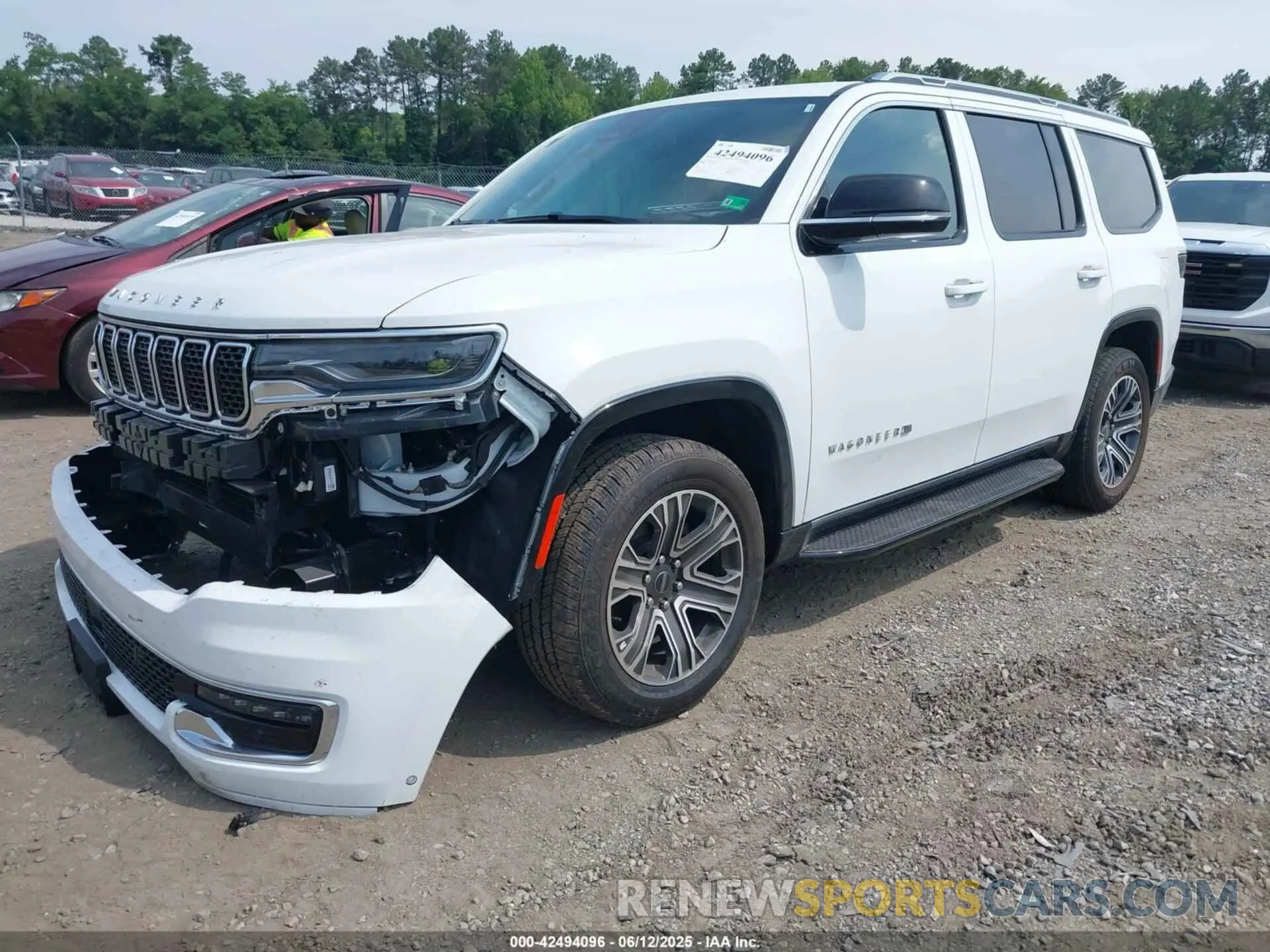 2 Photograph of a damaged car 1C4SJVBP4SS510274 JEEP WAGONEER 2025
