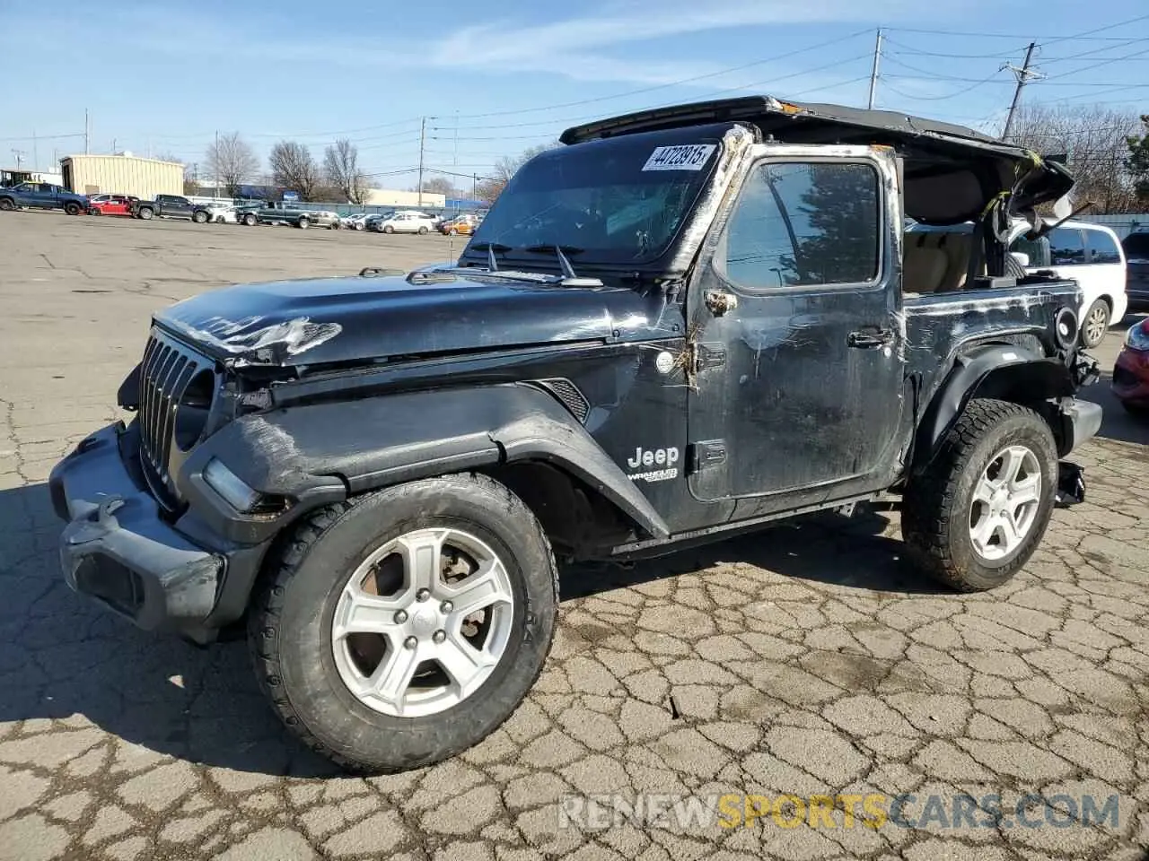 1 Фотография поврежденного автомобиля 1C4GJXAG9KW609099 JEEP WRANGLER 2019