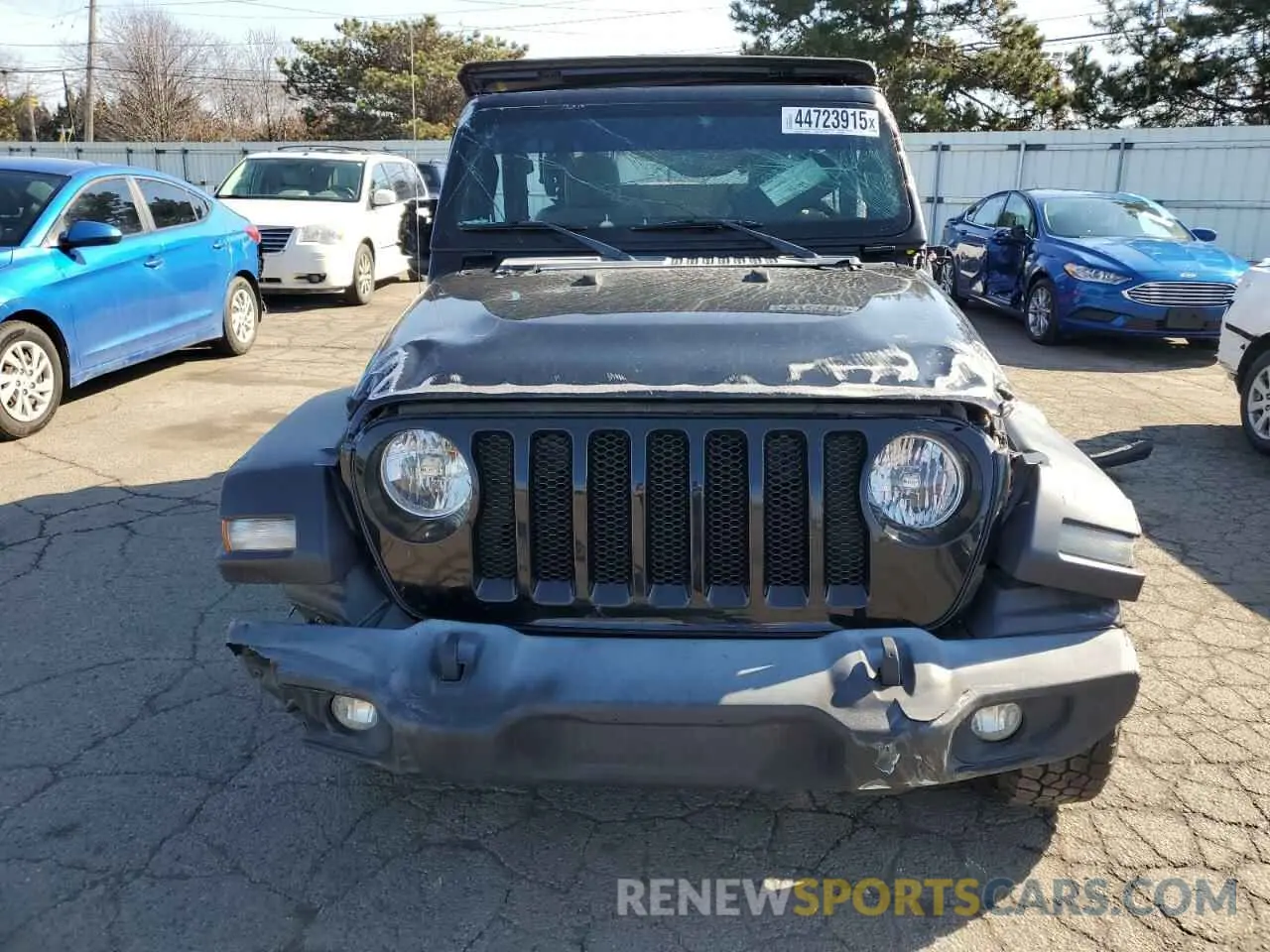 5 Фотография поврежденного автомобиля 1C4GJXAG9KW609099 JEEP WRANGLER 2019