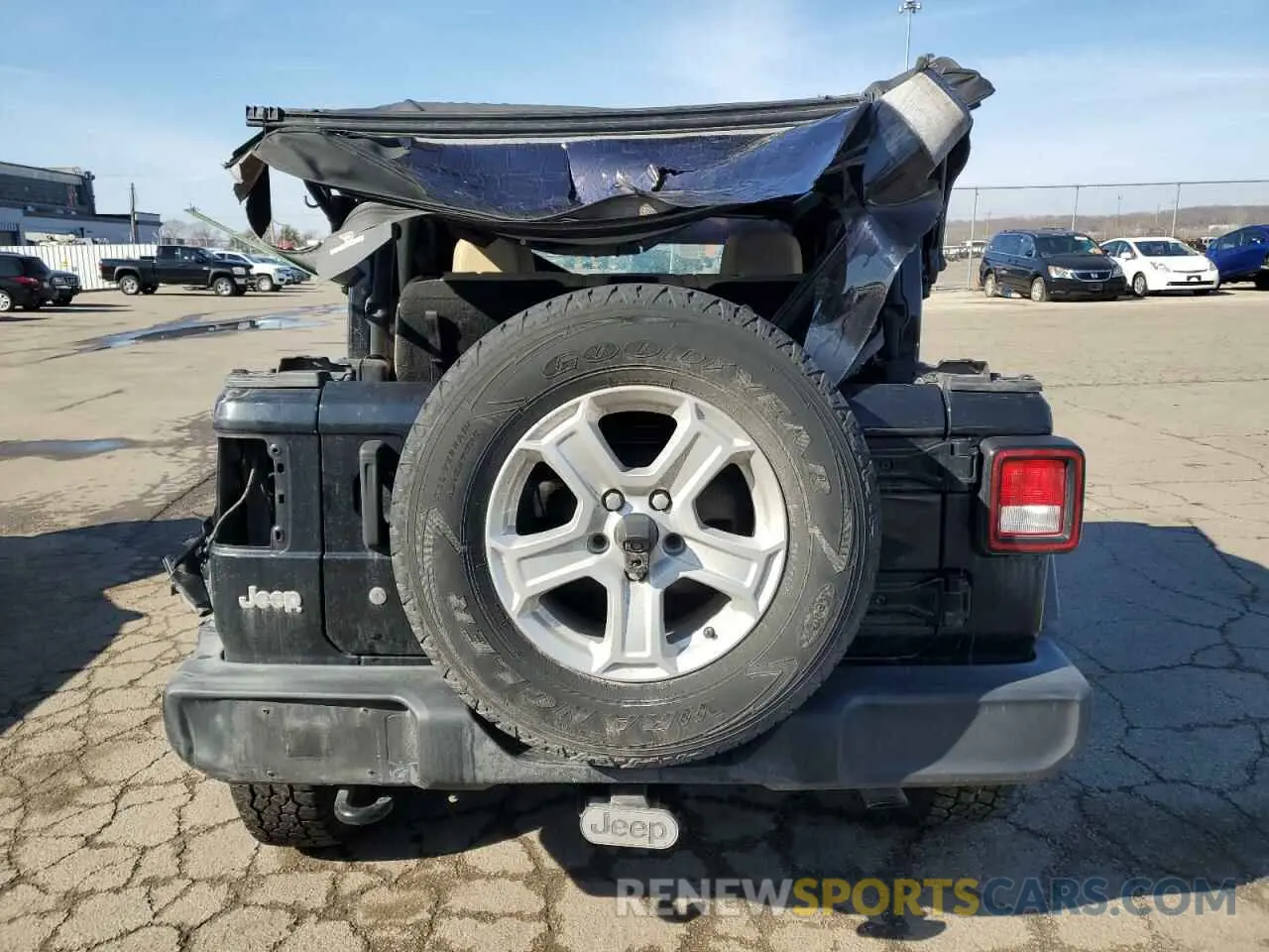 6 Фотография поврежденного автомобиля 1C4GJXAG9KW609099 JEEP WRANGLER 2019