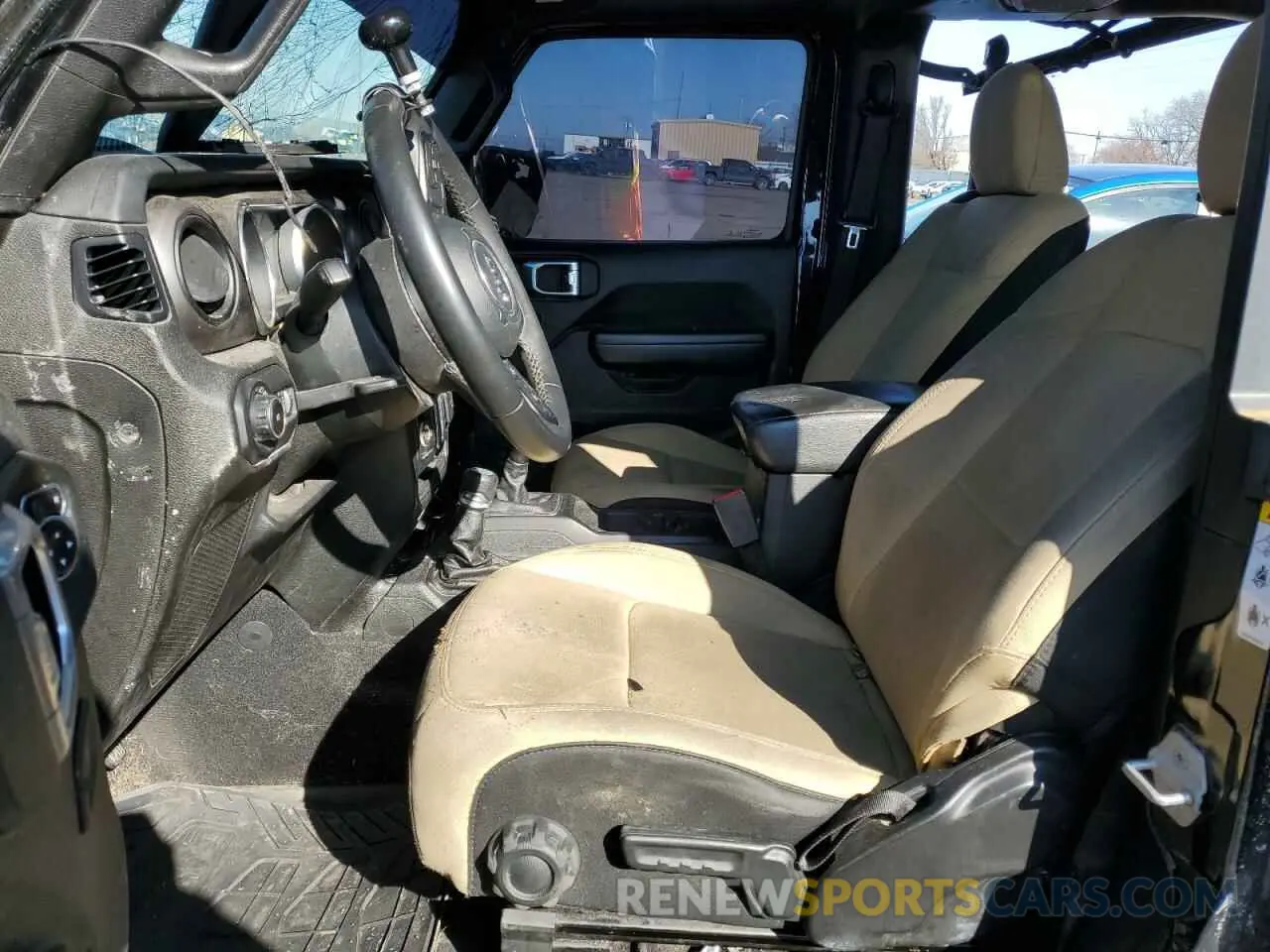 7 Фотография поврежденного автомобиля 1C4GJXAG9KW609099 JEEP WRANGLER 2019