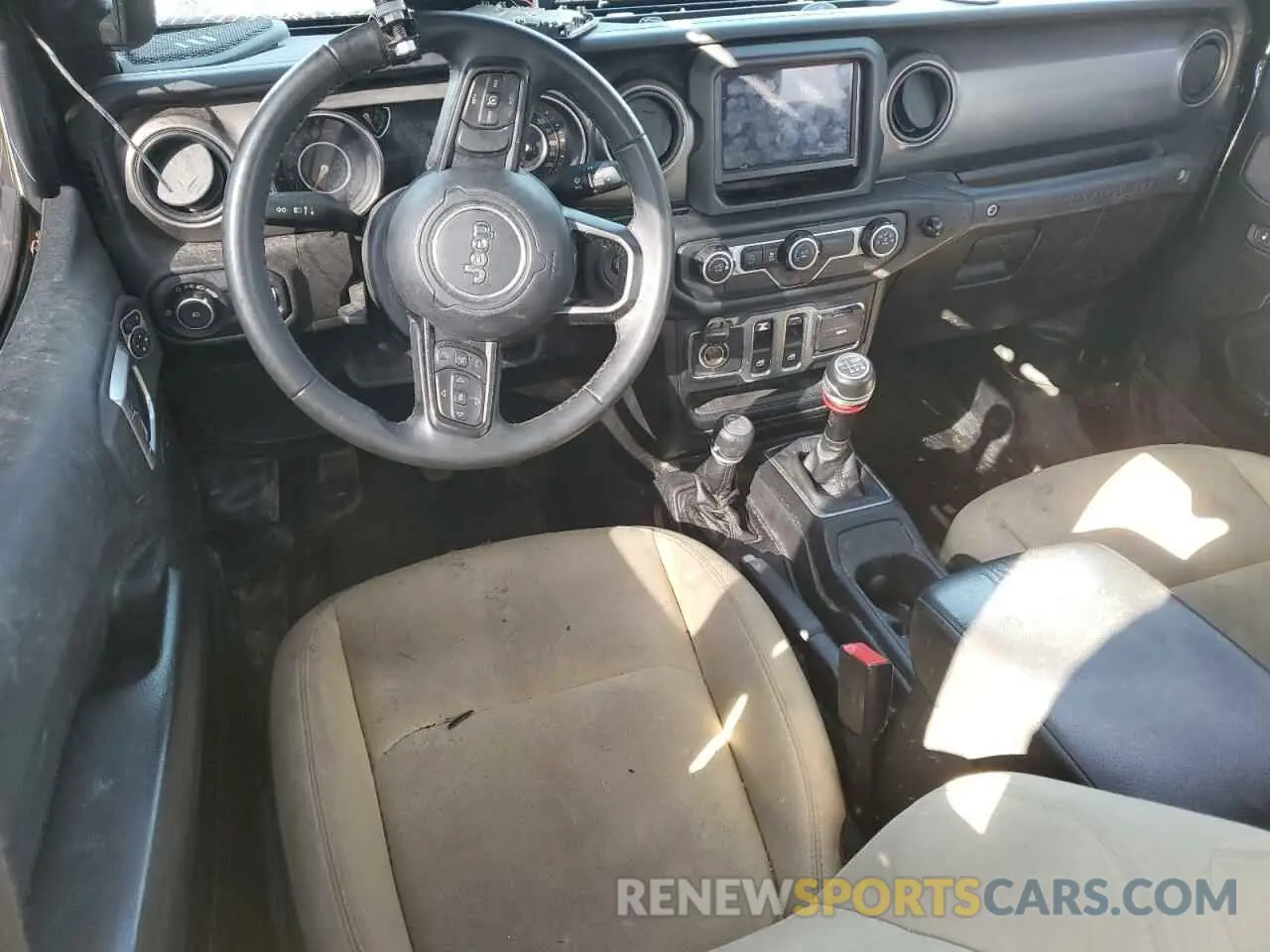 8 Фотография поврежденного автомобиля 1C4GJXAG9KW609099 JEEP WRANGLER 2019