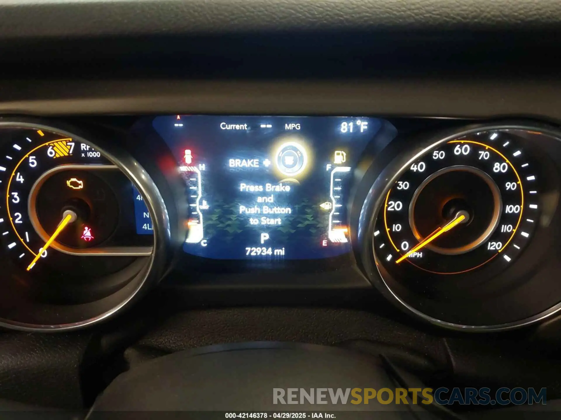16 Фотография поврежденного автомобиля 1C4GJXAN4KW545438 JEEP WRANGLER 2019