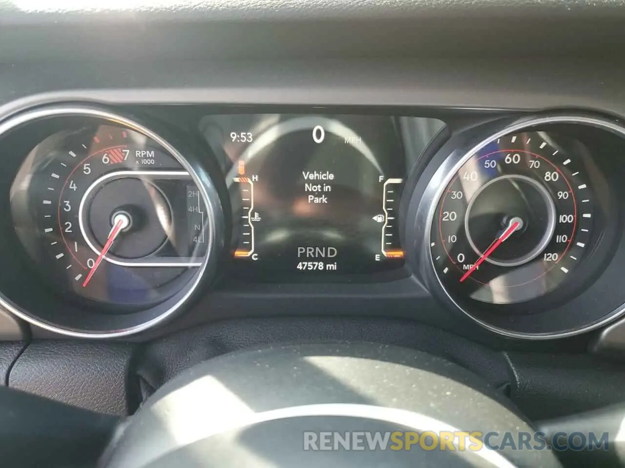 9 Photograph of a damaged car 1C4HJXCN8KW550532 JEEP WRANGLER 2019