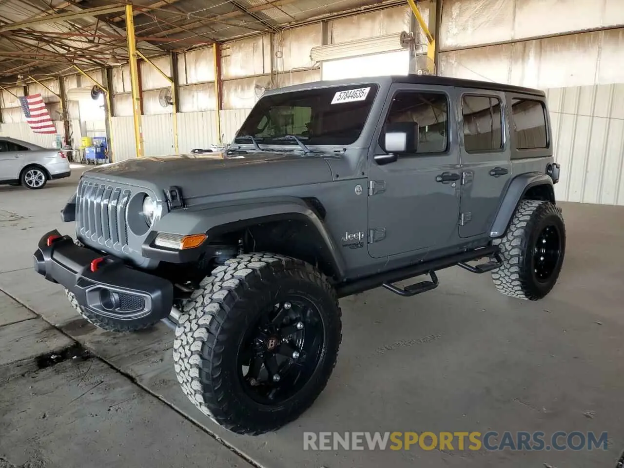 1 Photograph of a damaged car 1C4HJXDG0KW530386 JEEP WRANGLER 2019
