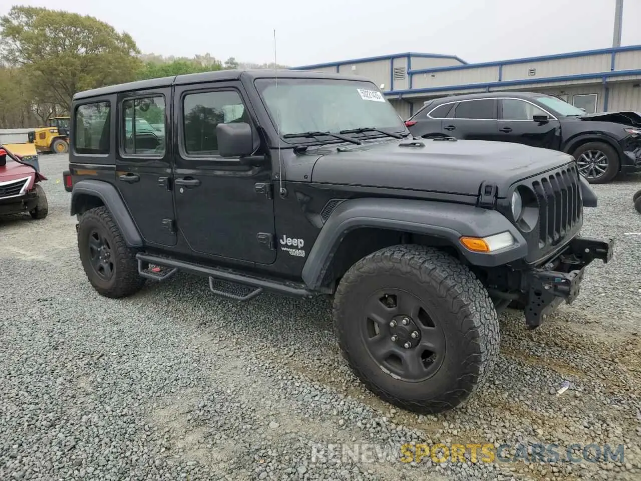 4 Photograph of a damaged car 1C4HJXDG0KW642380 JEEP WRANGLER 2019