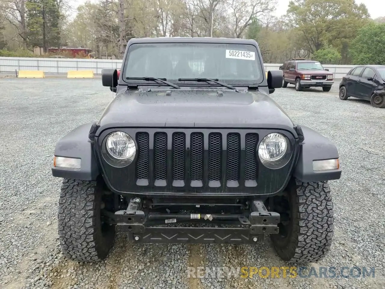 5 Photograph of a damaged car 1C4HJXDG0KW642380 JEEP WRANGLER 2019