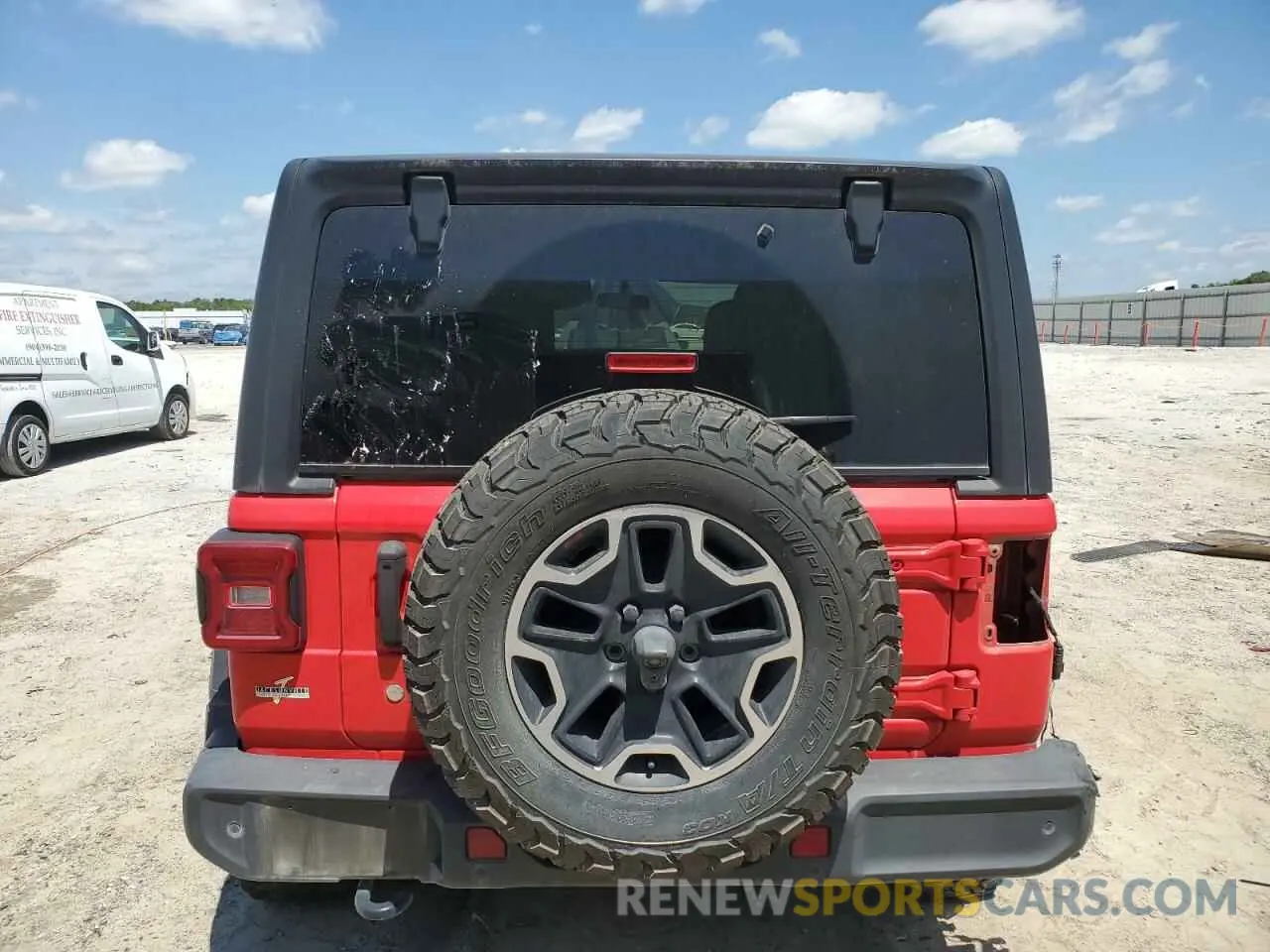 6 Photograph of a damaged car 1C4HJXDG0KW650818 JEEP WRANGLER 2019