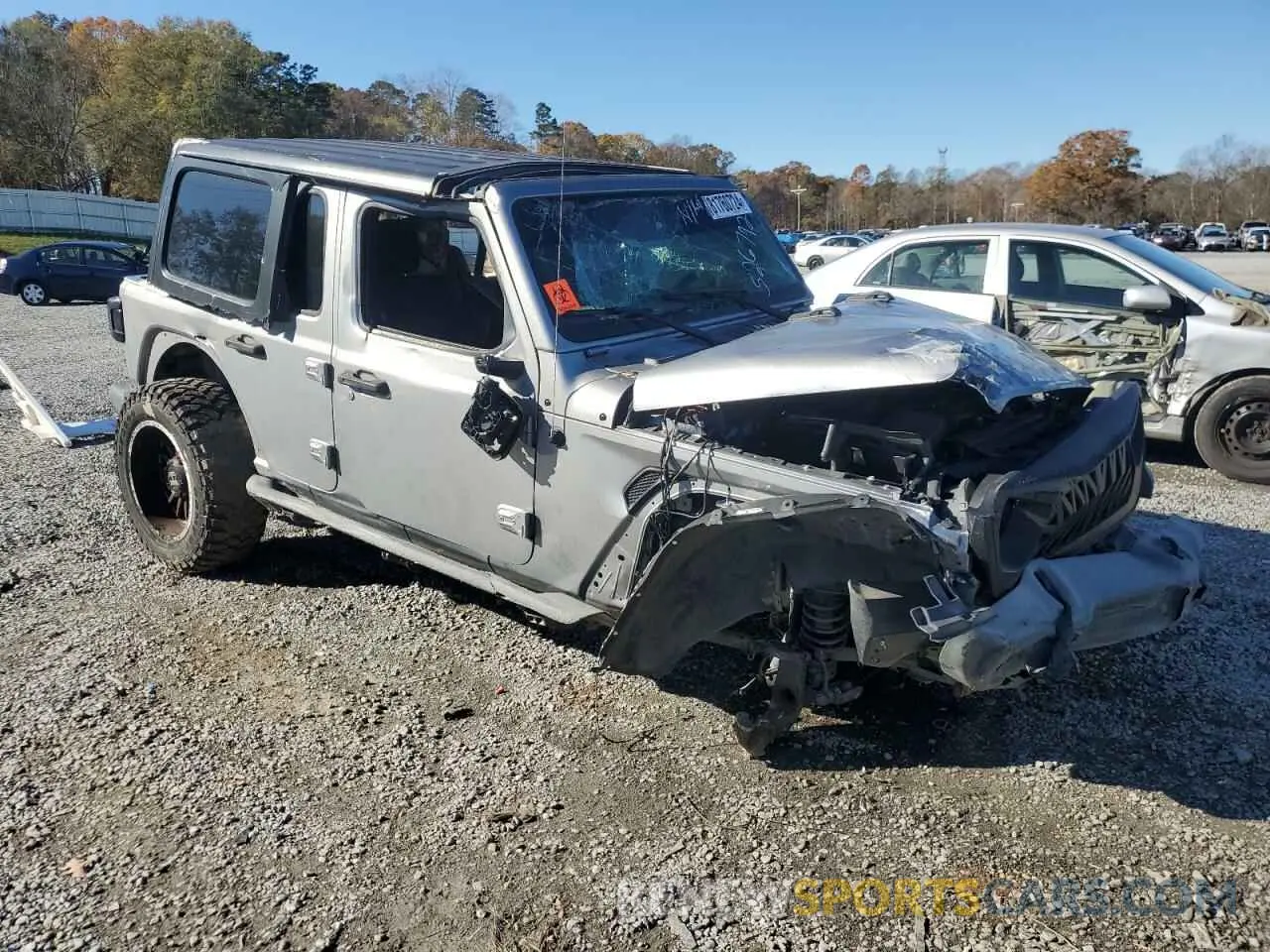 4 Фотография поврежденного автомобиля 1C4HJXDG2KW526792 JEEP WRANGLER 2019