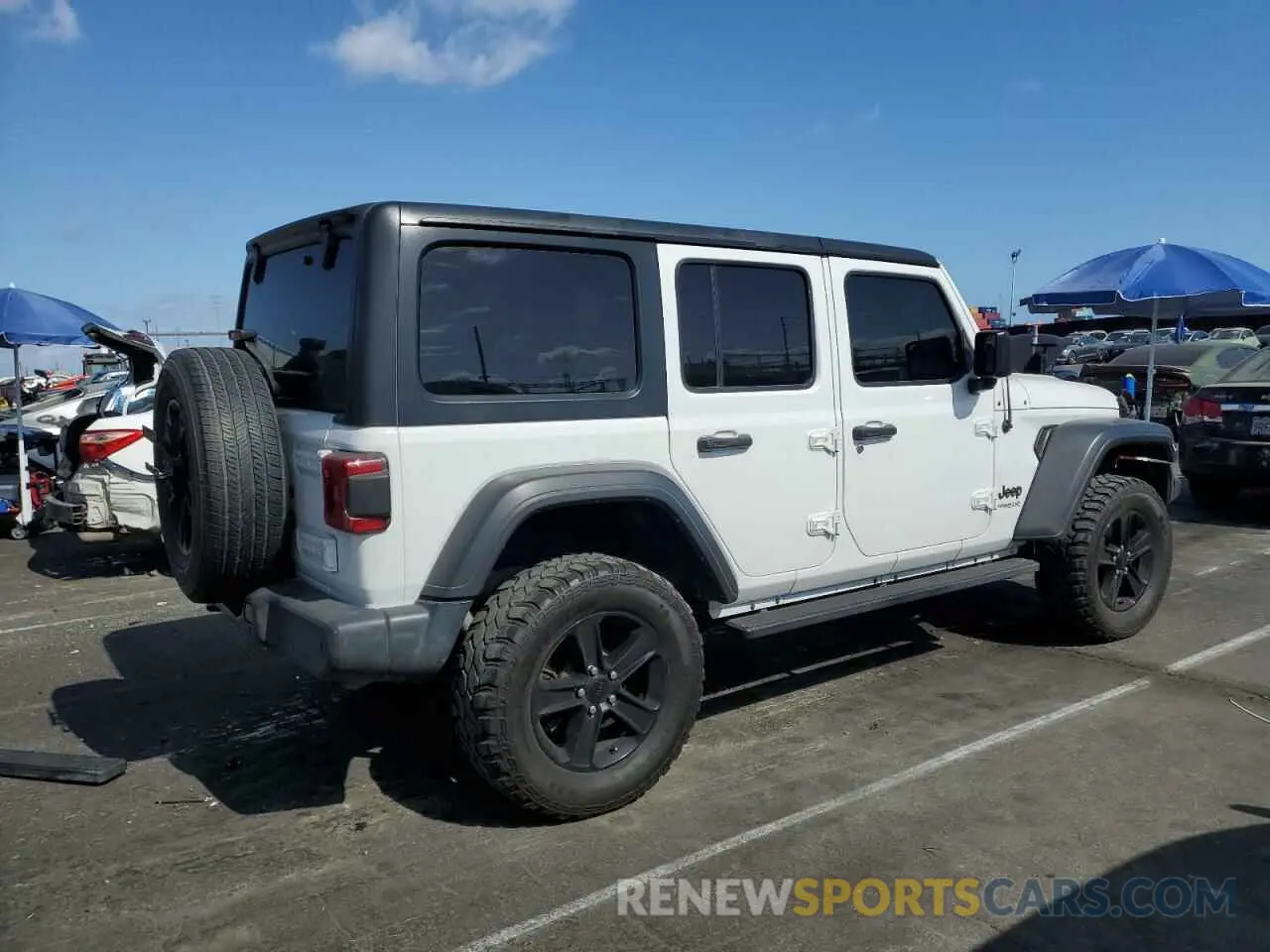 3 Photograph of a damaged car 1C4HJXDG2KW675235 JEEP WRANGLER 2019