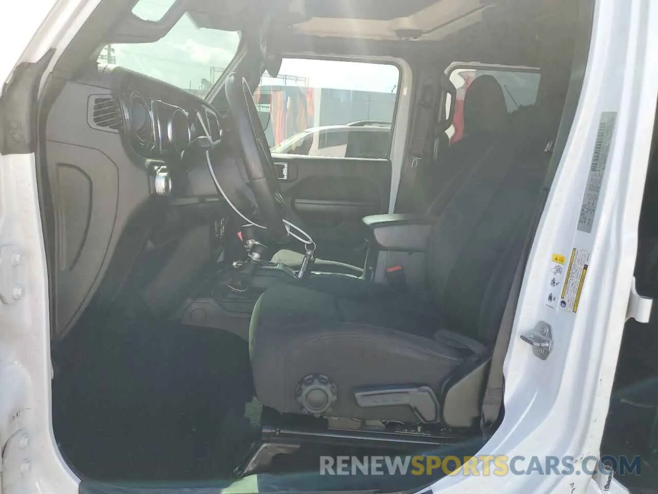7 Photograph of a damaged car 1C4HJXDG2KW675235 JEEP WRANGLER 2019