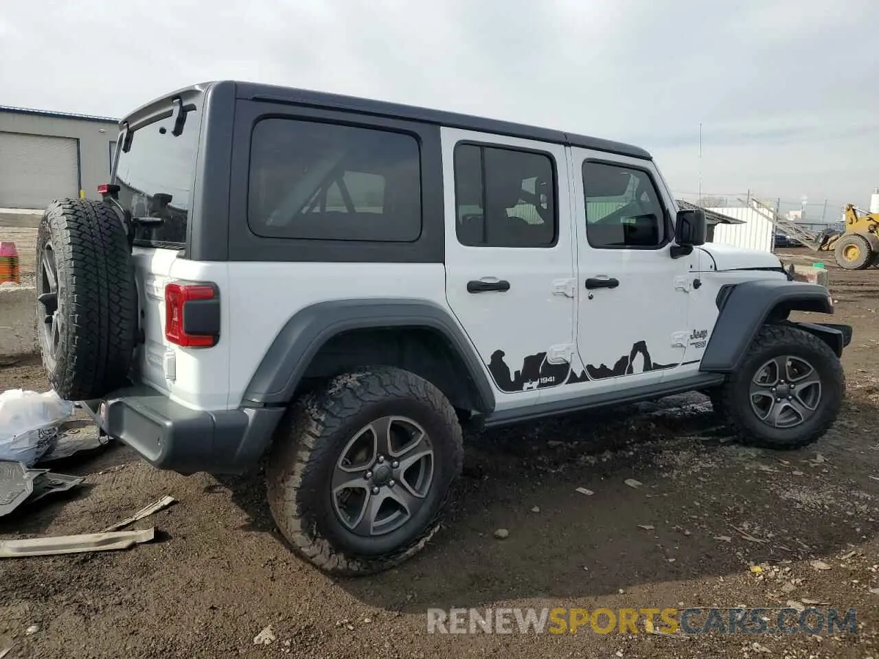 3 Photograph of a damaged car 1C4HJXDG4KW558398 JEEP WRANGLER 2019