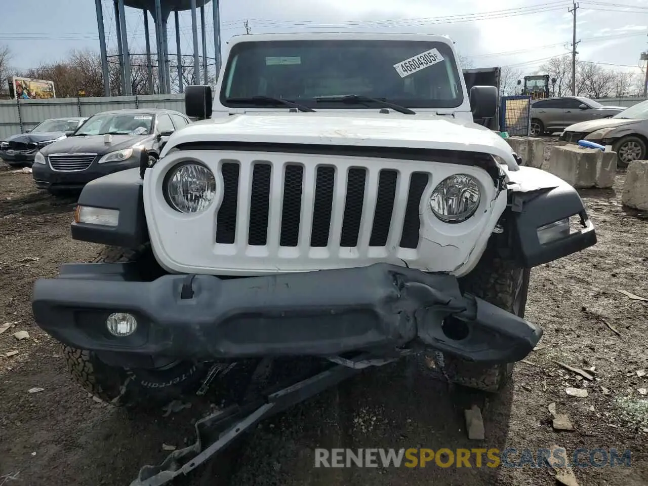 5 Photograph of a damaged car 1C4HJXDG4KW558398 JEEP WRANGLER 2019