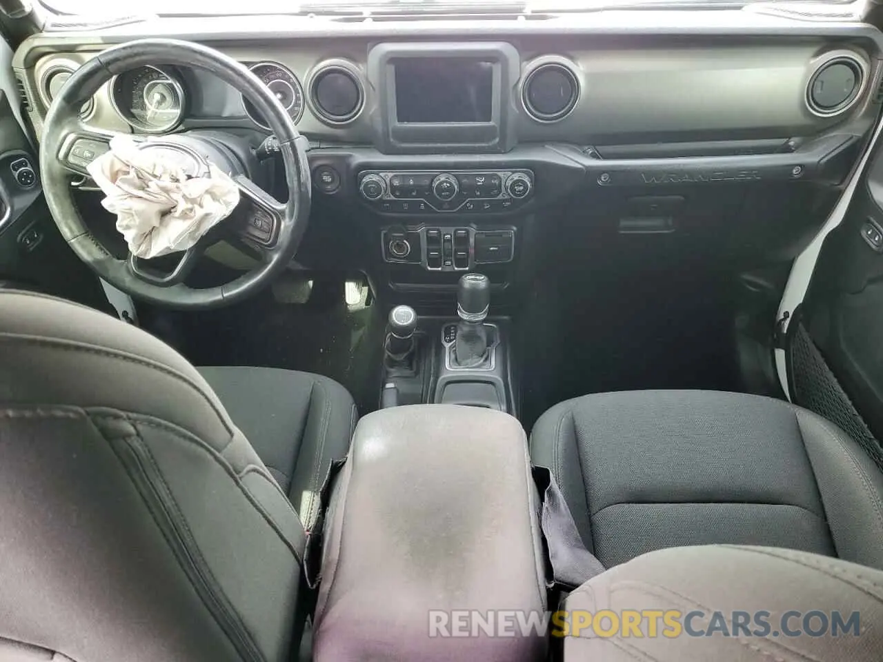 8 Photograph of a damaged car 1C4HJXDG4KW558398 JEEP WRANGLER 2019