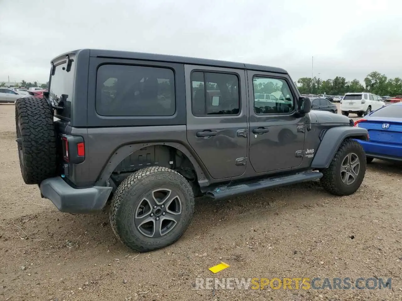 3 Photograph of a damaged car 1C4HJXDG6KW506285 JEEP WRANGLER 2019
