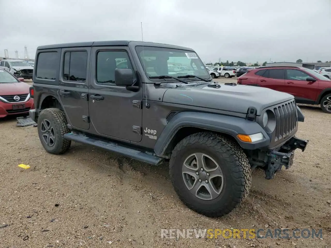 4 Photograph of a damaged car 1C4HJXDG6KW506285 JEEP WRANGLER 2019