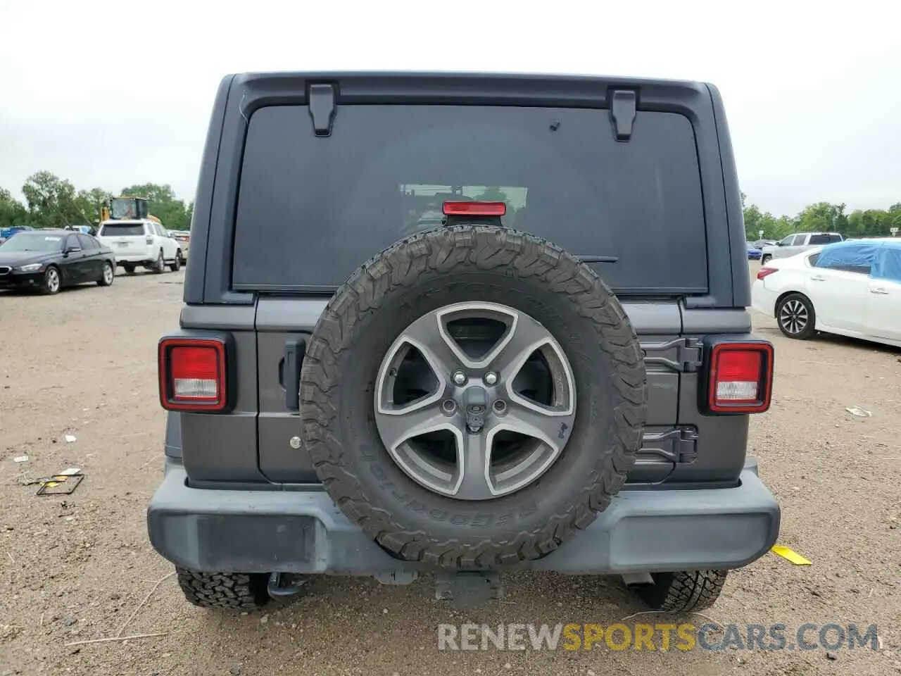 6 Photograph of a damaged car 1C4HJXDG6KW506285 JEEP WRANGLER 2019