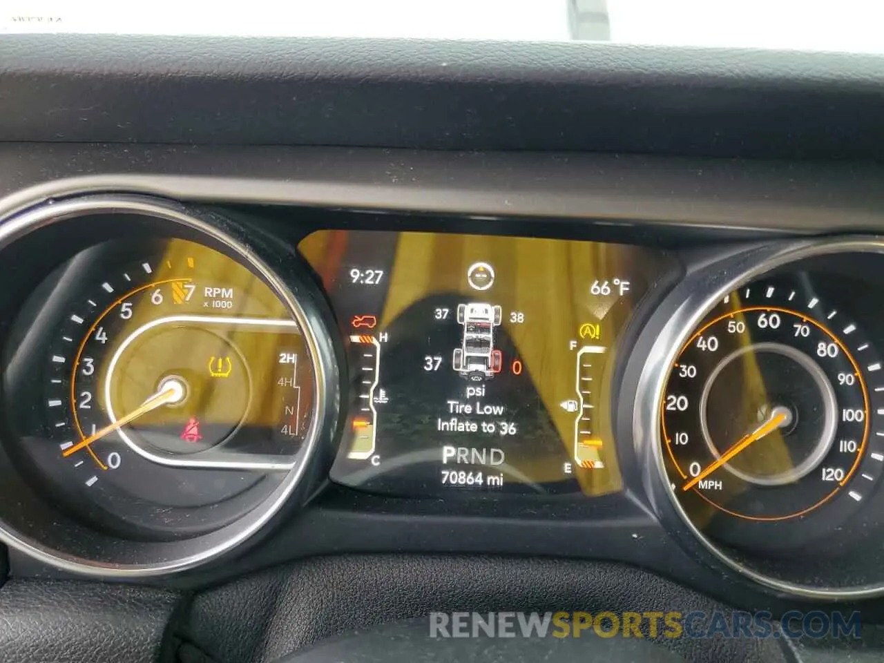 9 Photograph of a damaged car 1C4HJXDG6KW506285 JEEP WRANGLER 2019