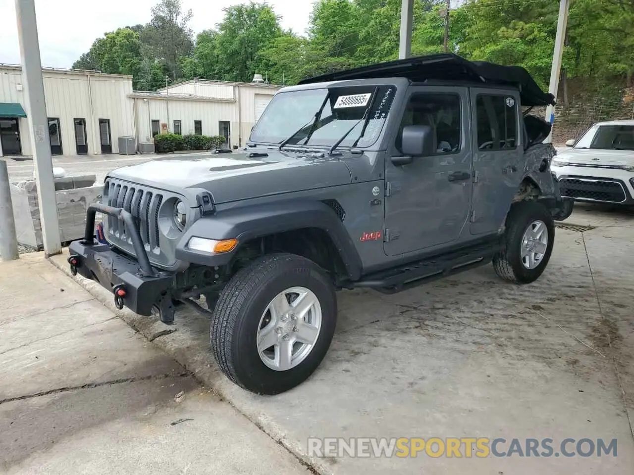 1 Фотография поврежденного автомобиля 1C4HJXDG6KW585358 JEEP WRANGLER 2019