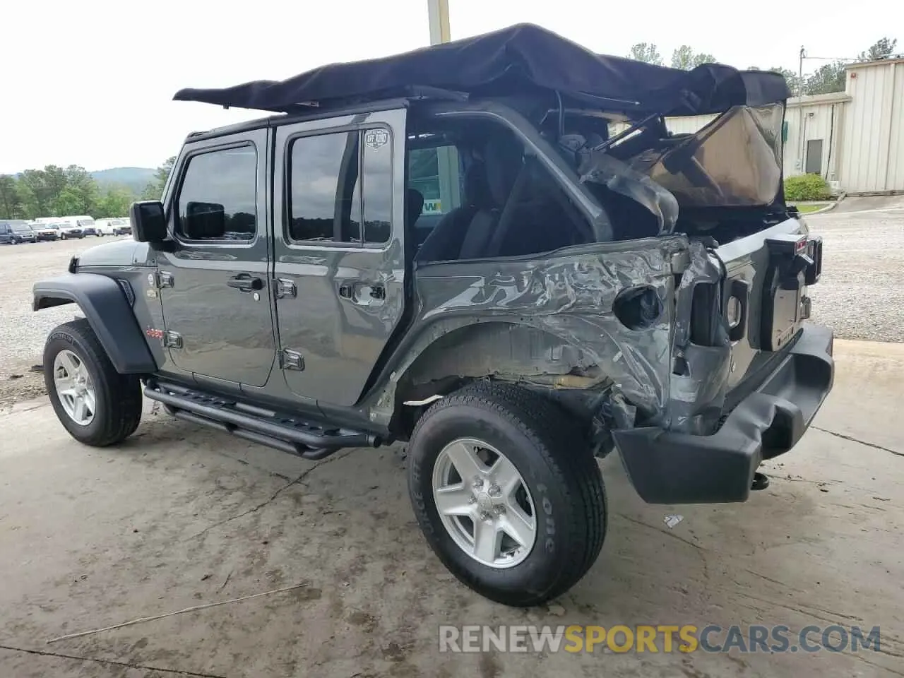 2 Фотография поврежденного автомобиля 1C4HJXDG6KW585358 JEEP WRANGLER 2019