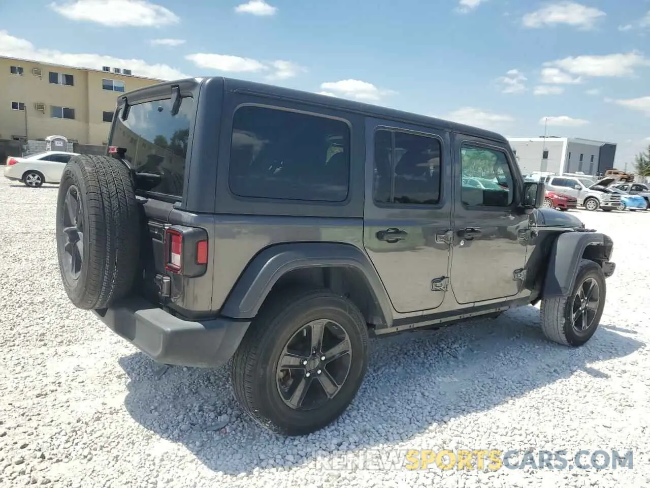 3 Photograph of a damaged car 1C4HJXDG6KW650404 JEEP WRANGLER 2019