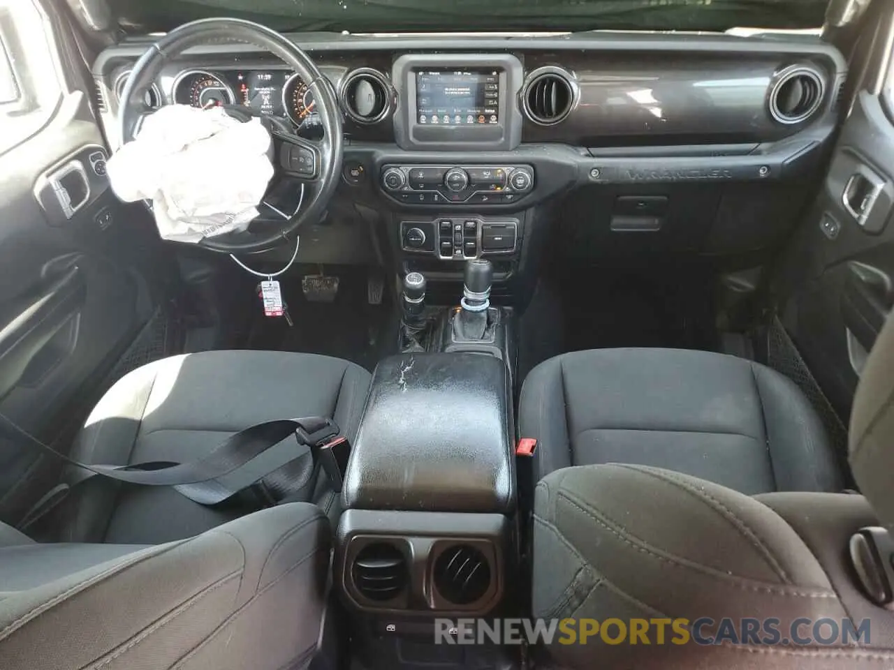 8 Photograph of a damaged car 1C4HJXDG6KW650404 JEEP WRANGLER 2019
