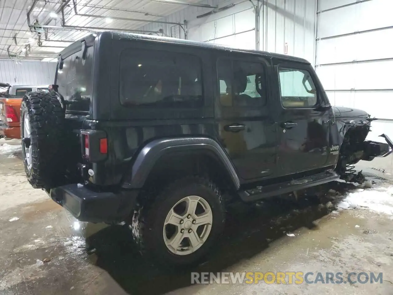 3 Photograph of a damaged car 1C4HJXDG7KW511592 JEEP WRANGLER 2019