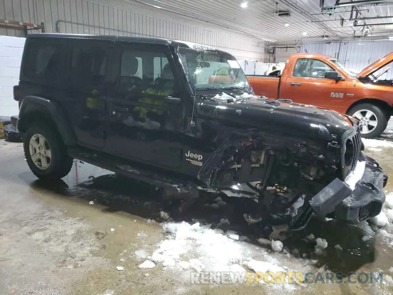 4 Photograph of a damaged car 1C4HJXDG7KW511592 JEEP WRANGLER 2019