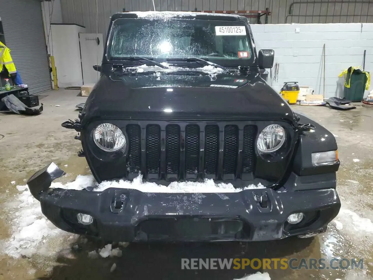 5 Photograph of a damaged car 1C4HJXDG7KW511592 JEEP WRANGLER 2019