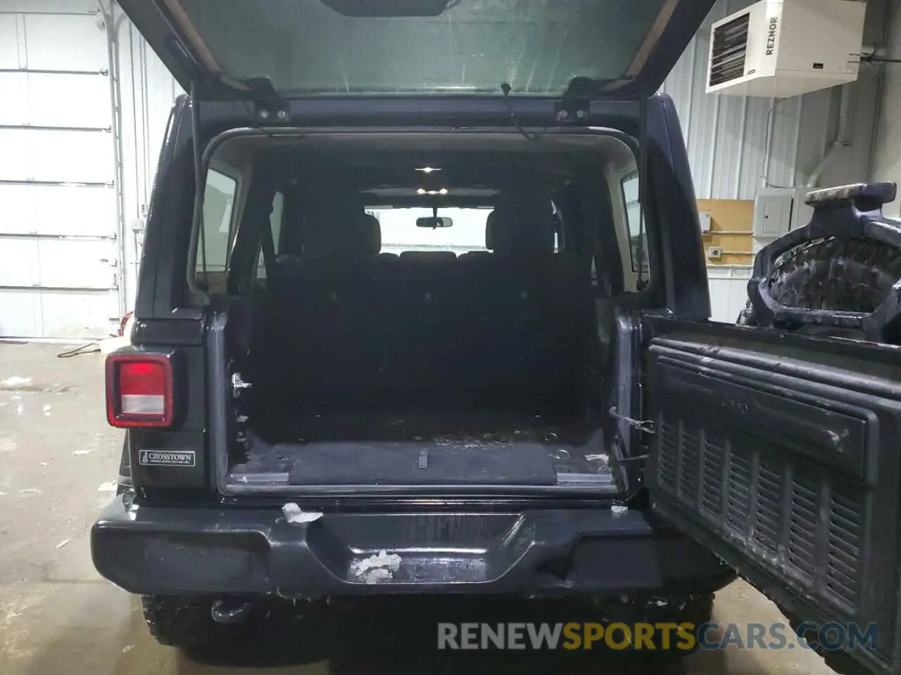6 Photograph of a damaged car 1C4HJXDG7KW511592 JEEP WRANGLER 2019