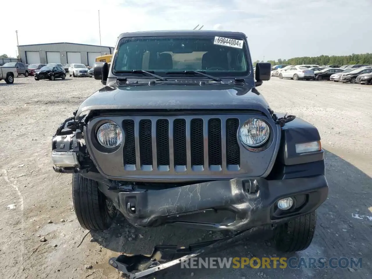 5 Photograph of a damaged car 1C4HJXDG8KW577553 JEEP WRANGLER 2019