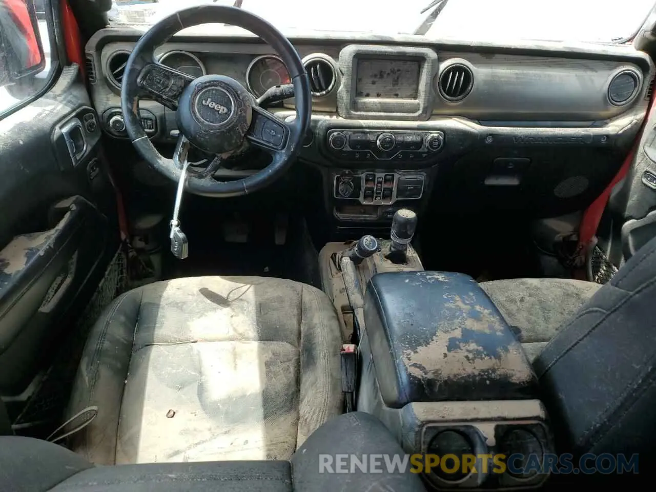 8 Photograph of a damaged car 1C4HJXDG8KW612589 JEEP WRANGLER 2019