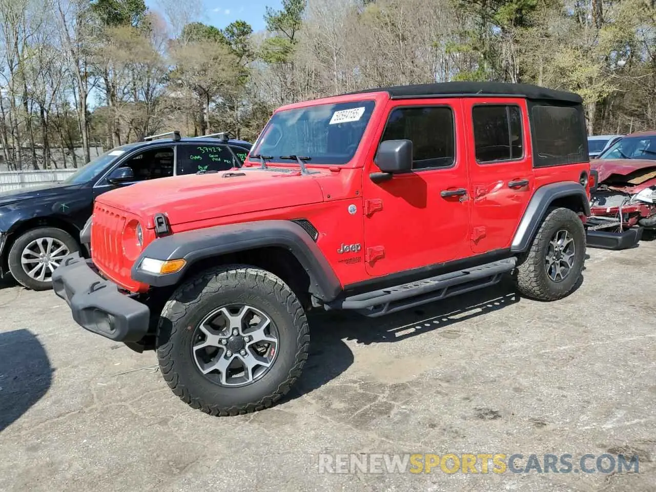 1 Фотография поврежденного автомобиля 1C4HJXDGXKW509075 JEEP WRANGLER 2019