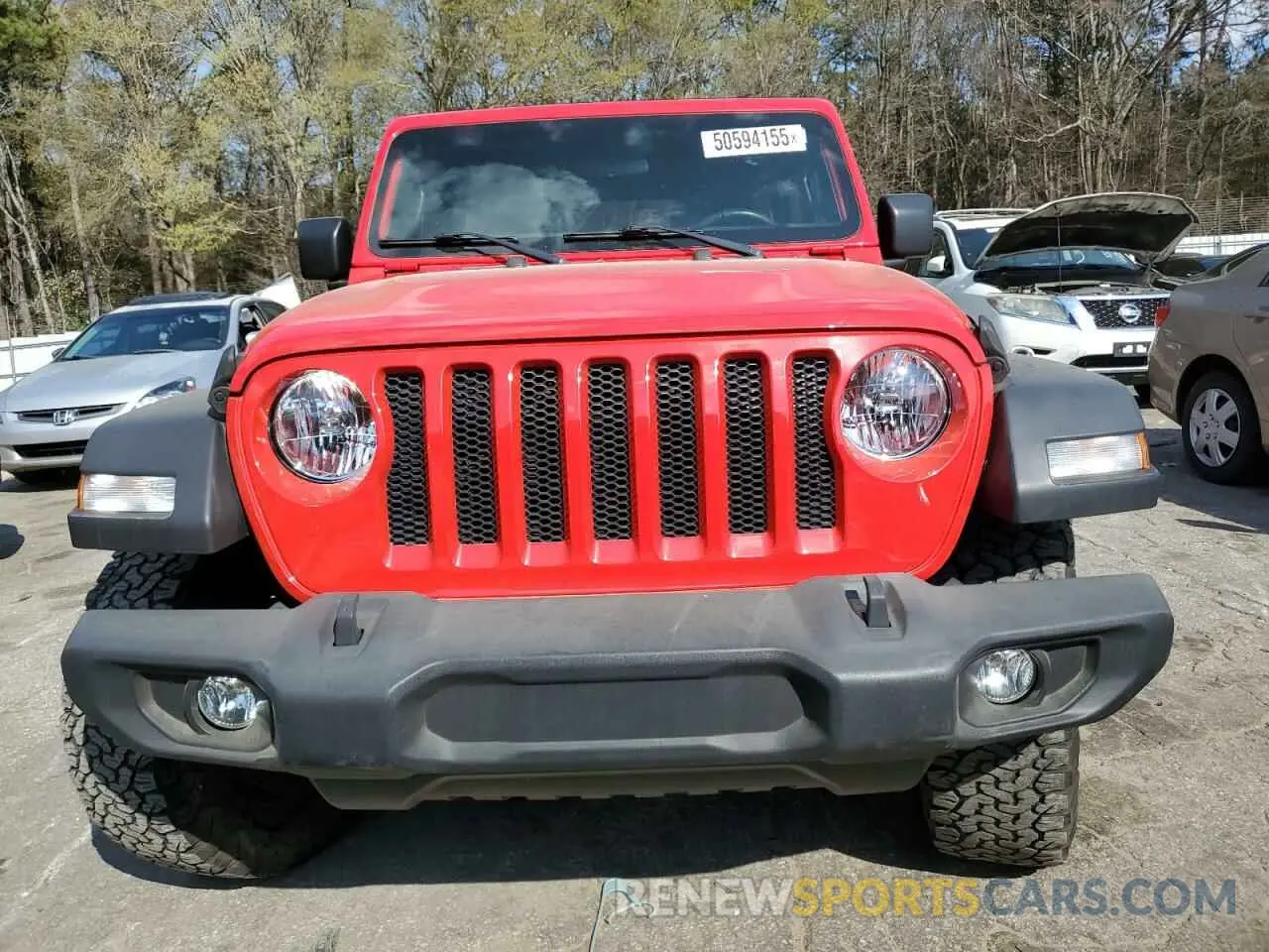 5 Фотография поврежденного автомобиля 1C4HJXDGXKW509075 JEEP WRANGLER 2019