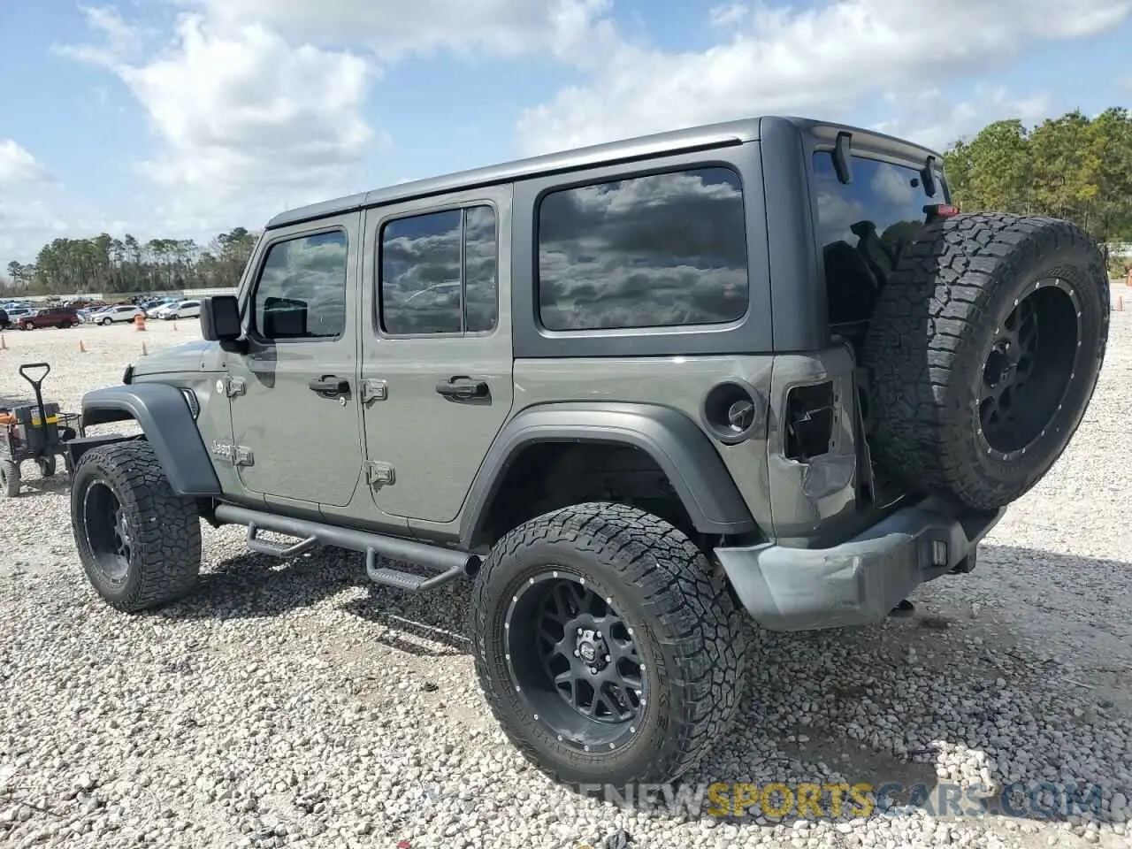 2 Фотография поврежденного автомобиля 1C4HJXDGXKW636909 JEEP WRANGLER 2019