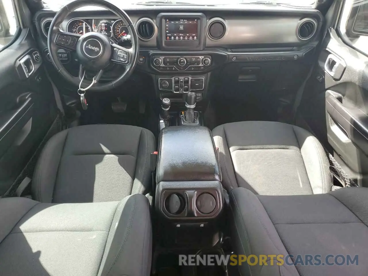 8 Фотография поврежденного автомобиля 1C4HJXDGXKW636909 JEEP WRANGLER 2019