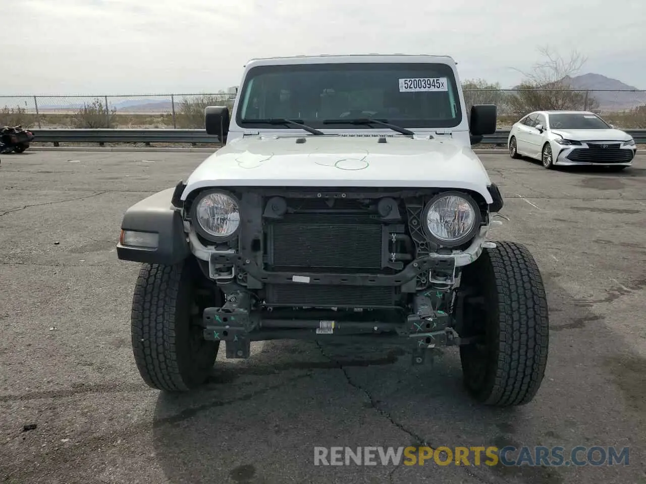 5 Photograph of a damaged car 1C4HJXDN4KW524430 JEEP WRANGLER 2019