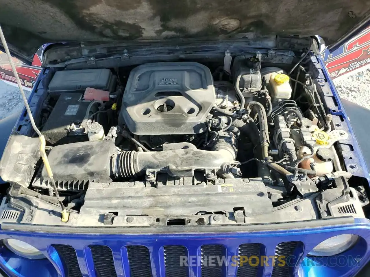 12 Photograph of a damaged car 1C4HJXDN5KW622995 JEEP WRANGLER 2019