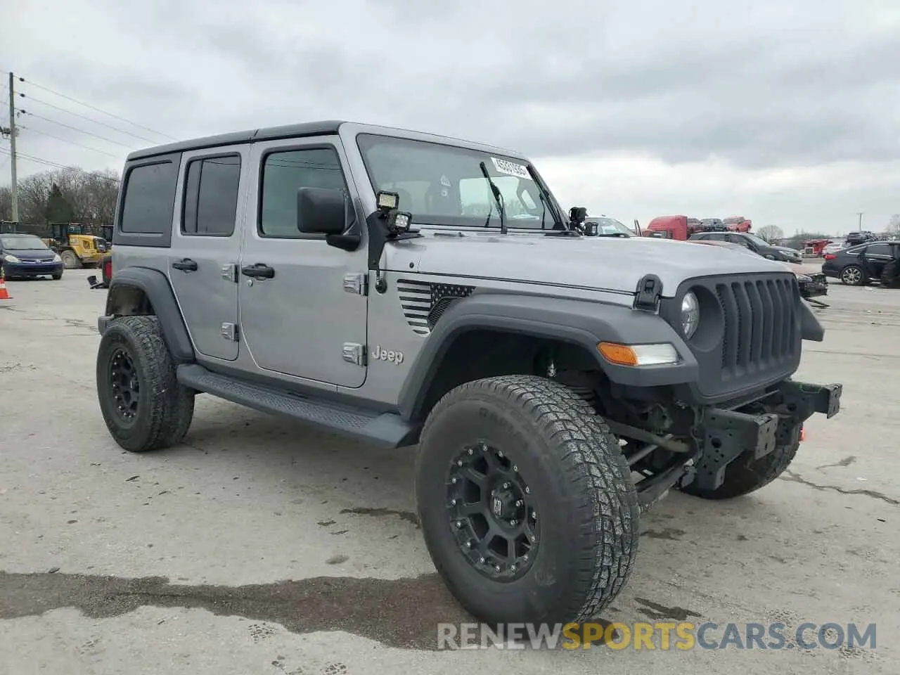 4 Photograph of a damaged car 1C4HJXDN6KW552956 JEEP WRANGLER 2019