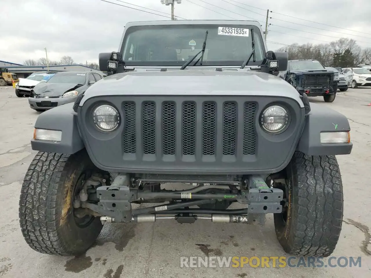 5 Photograph of a damaged car 1C4HJXDN6KW552956 JEEP WRANGLER 2019