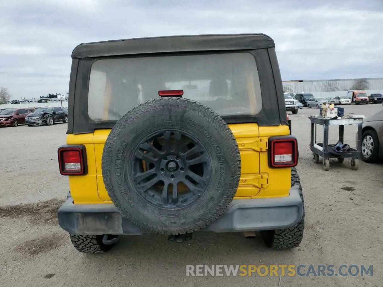 6 Photograph of a damaged car 1C4HJXDN7KW587280 JEEP WRANGLER 2019