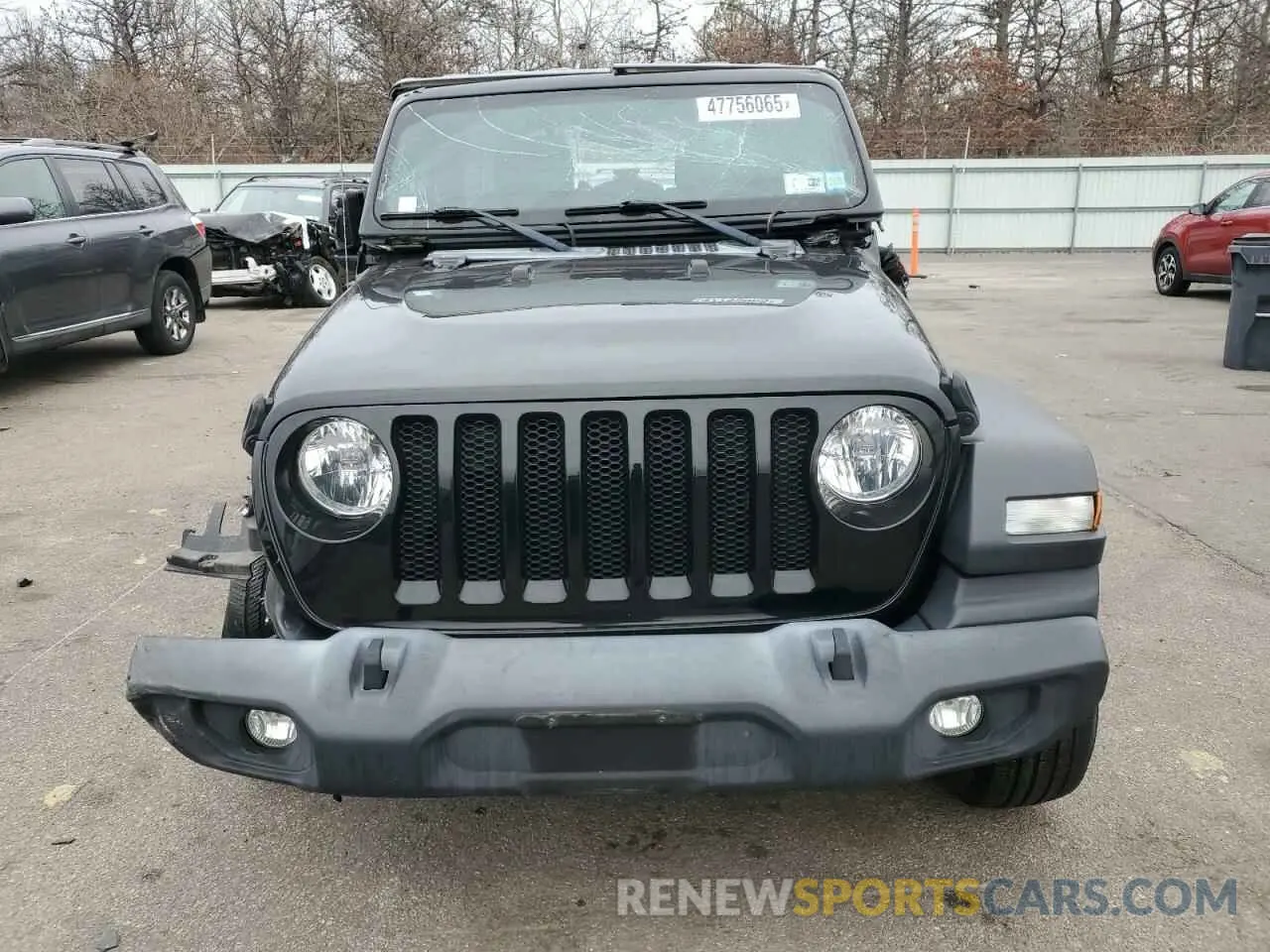 5 Photograph of a damaged car 1C4HJXDN7KW618754 JEEP WRANGLER 2019