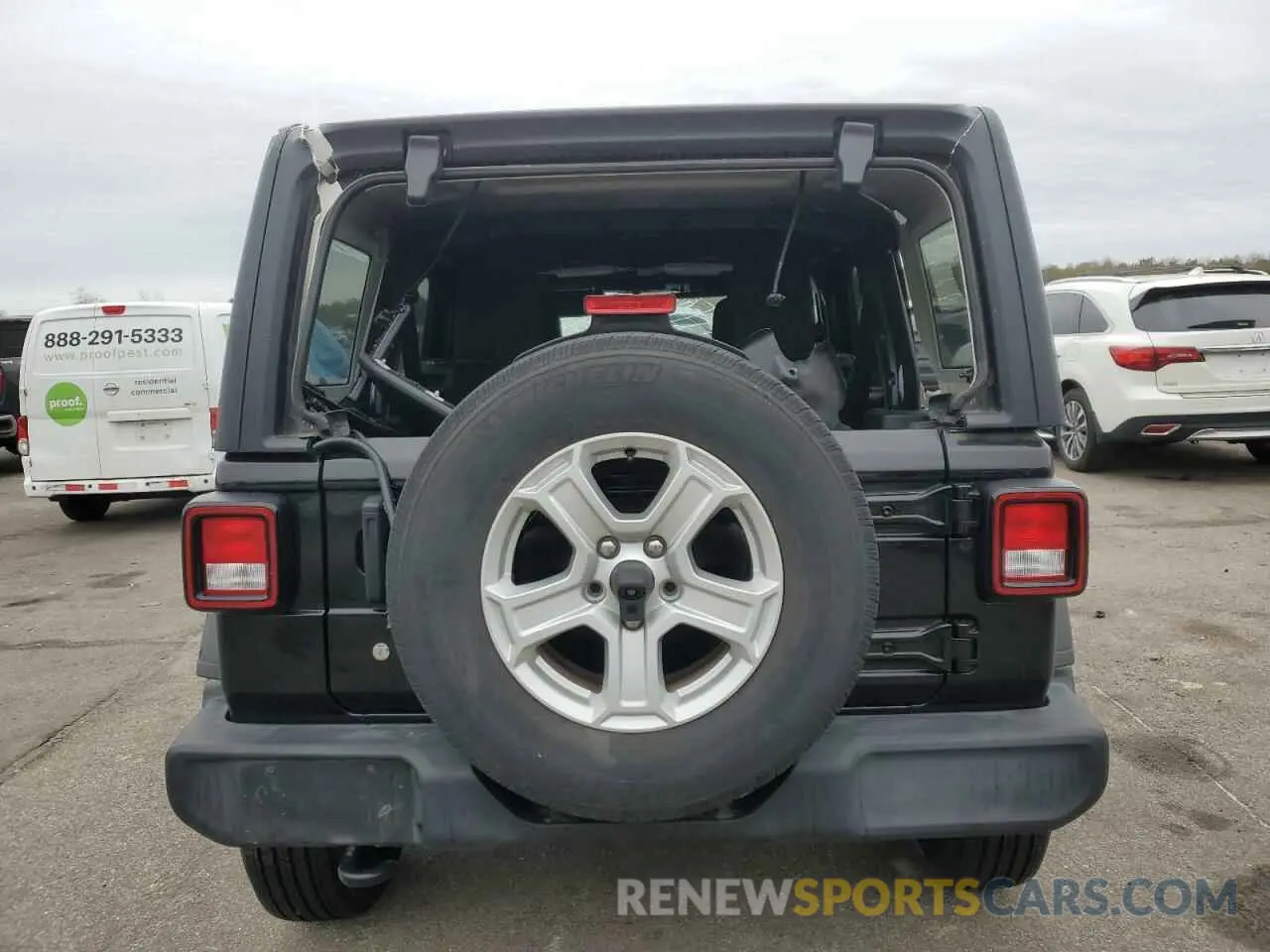 6 Photograph of a damaged car 1C4HJXDN7KW618754 JEEP WRANGLER 2019