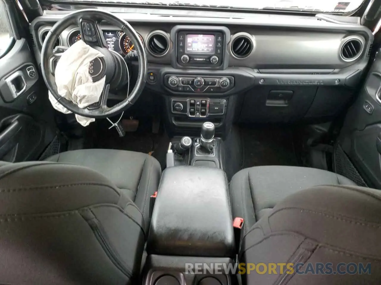 8 Photograph of a damaged car 1C4HJXDN7KW618754 JEEP WRANGLER 2019