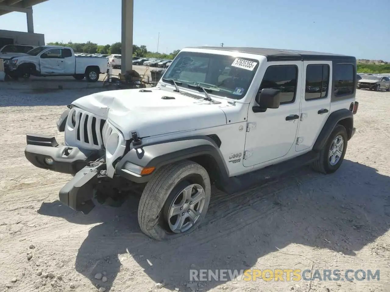 1 Фотография поврежденного автомобиля 1C4HJXDNXKW521919 JEEP WRANGLER 2019