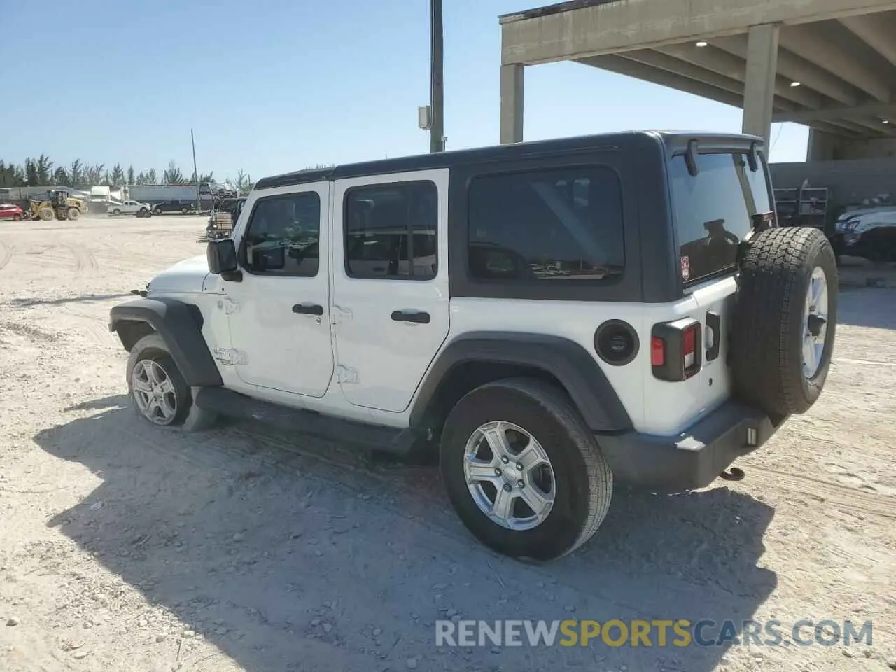 2 Фотография поврежденного автомобиля 1C4HJXDNXKW521919 JEEP WRANGLER 2019