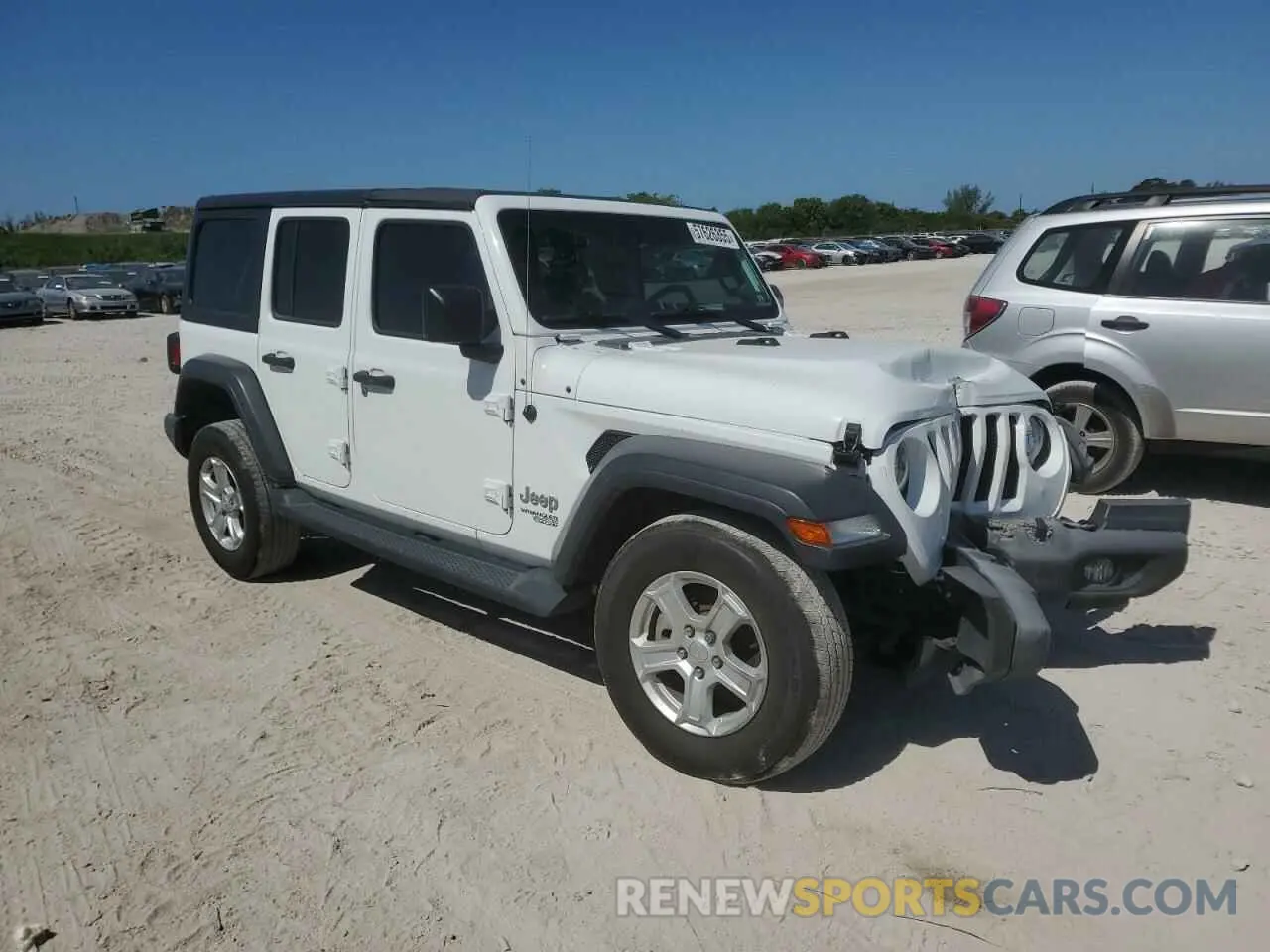 4 Фотография поврежденного автомобиля 1C4HJXDNXKW521919 JEEP WRANGLER 2019