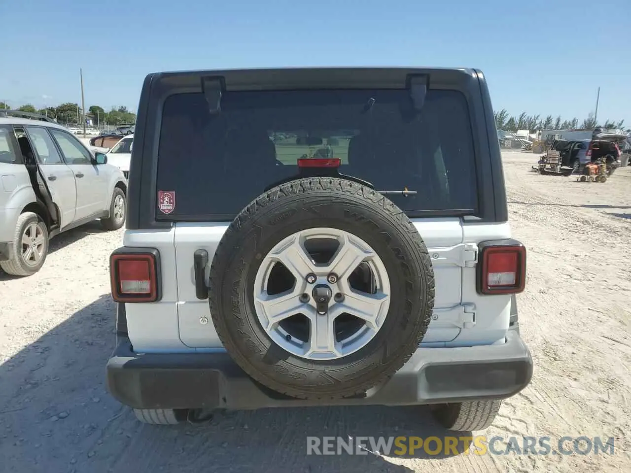 6 Фотография поврежденного автомобиля 1C4HJXDNXKW521919 JEEP WRANGLER 2019